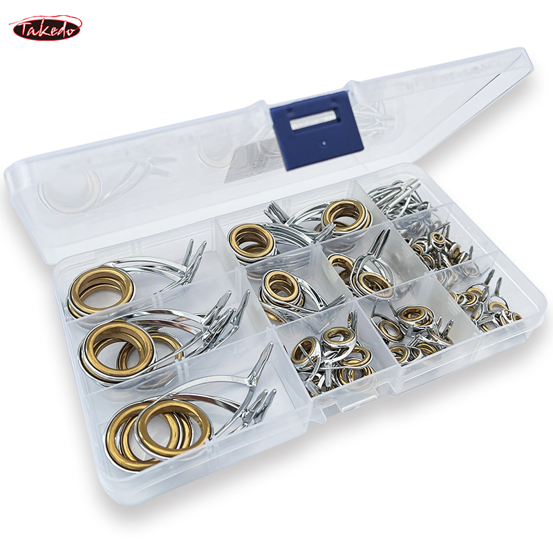 Fishing Rod Building Kit - TAKEDO TN75-1 5sets Spinning Medium Fishing