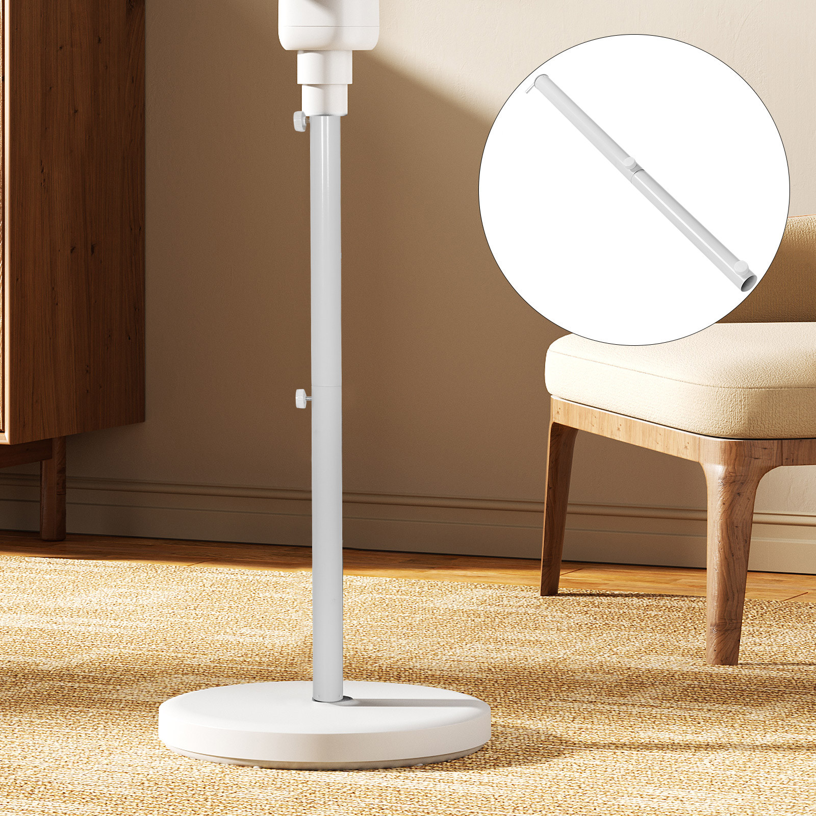 Electric Fan Support Column Te - đánh giá và giá Fishing Rod Telescopic