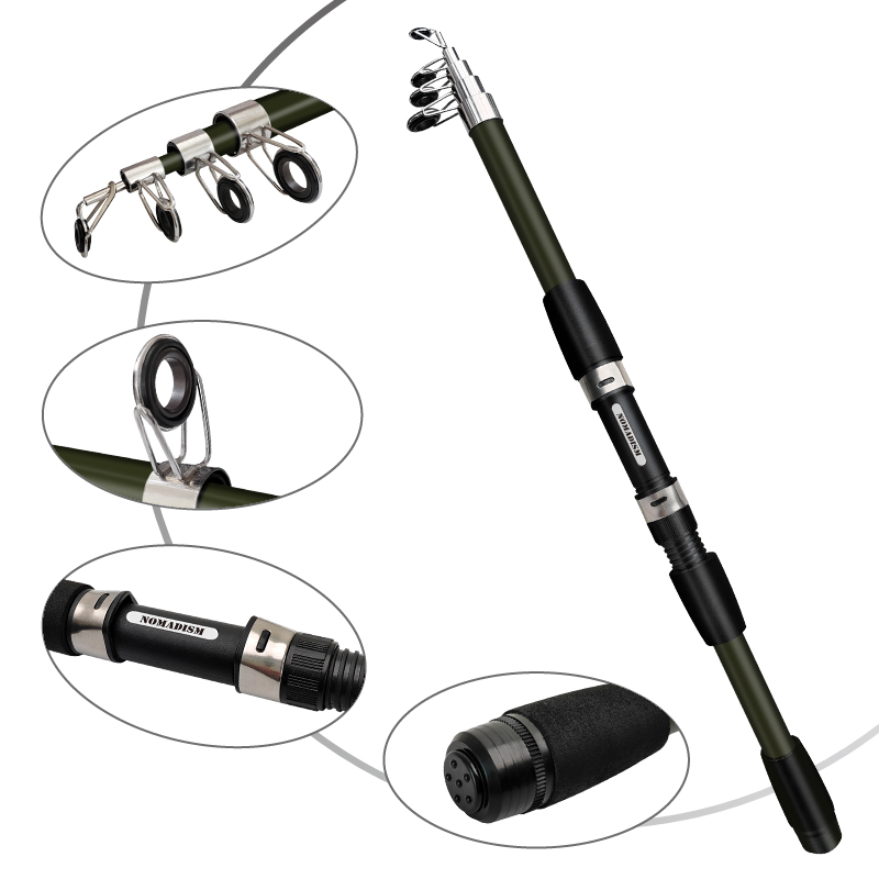 1.65m Super Lightweight Carbon - đánh giá và giá Fishing Rod Spinning