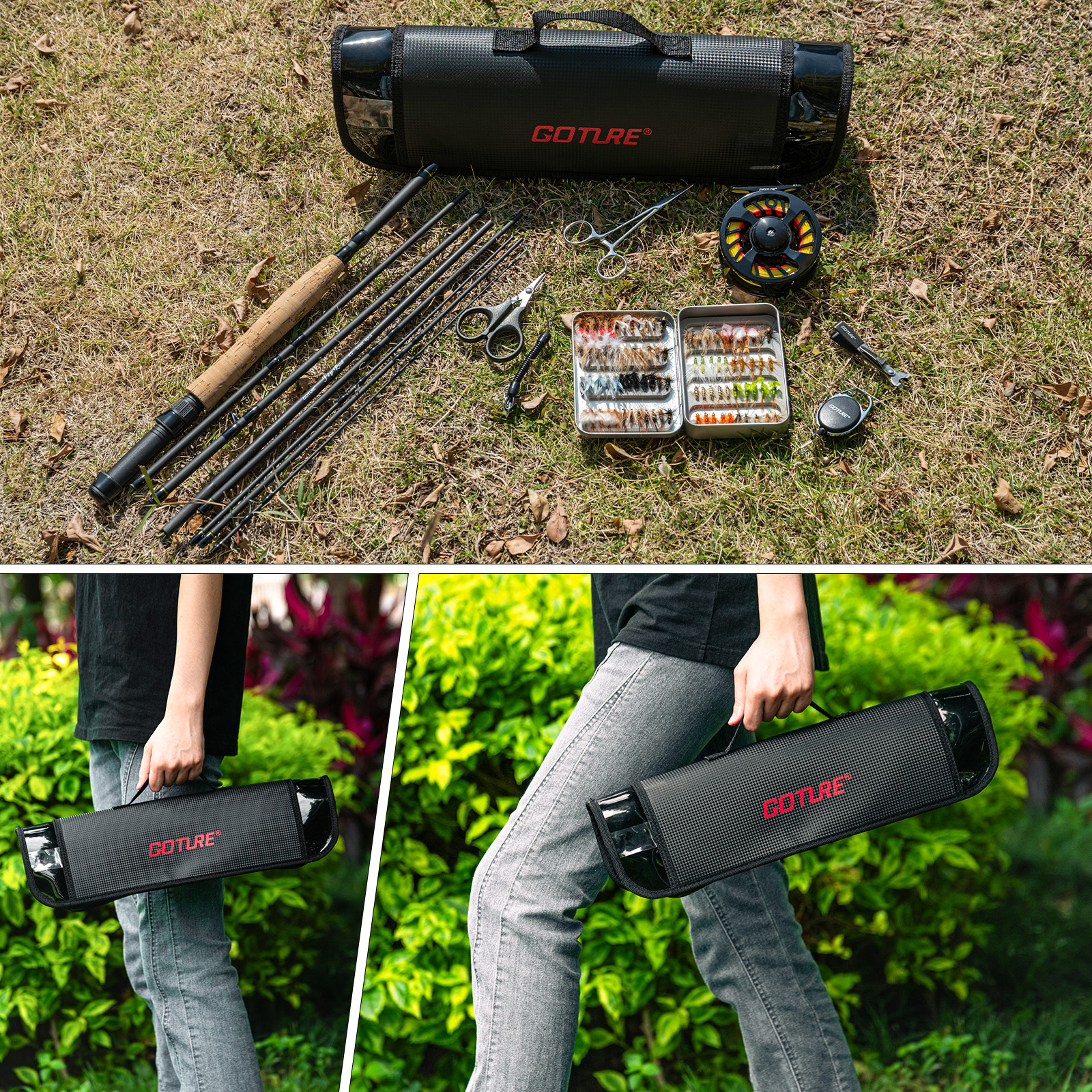 Goture Fly Fishing Rod and Ree - đánh giá và giá Fishing Rod Fly
