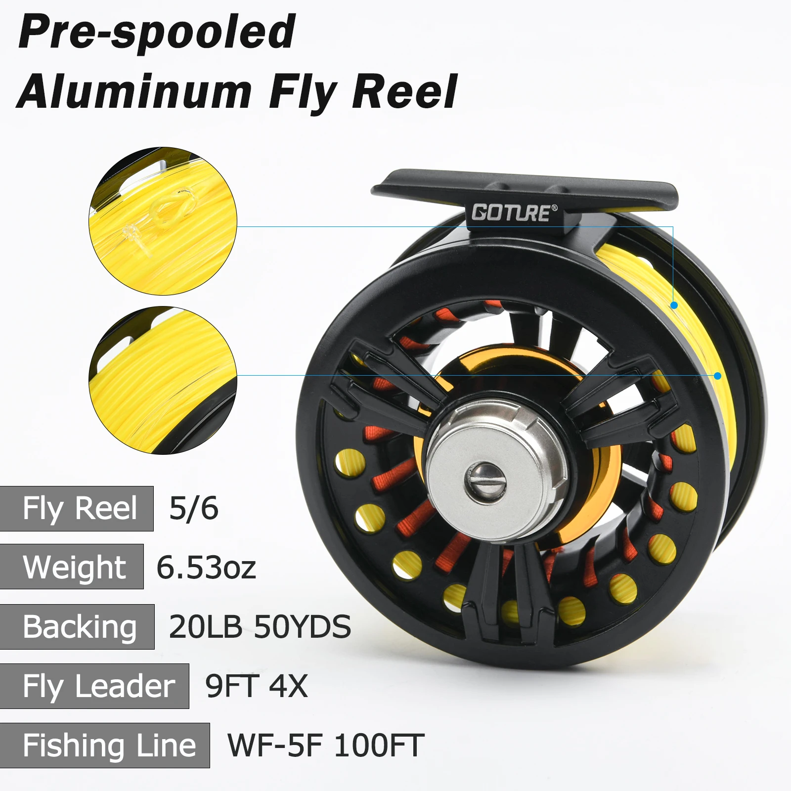 Goture Fly Fishing Rod and Ree - đánh giá và giá Fishing Rod Fly