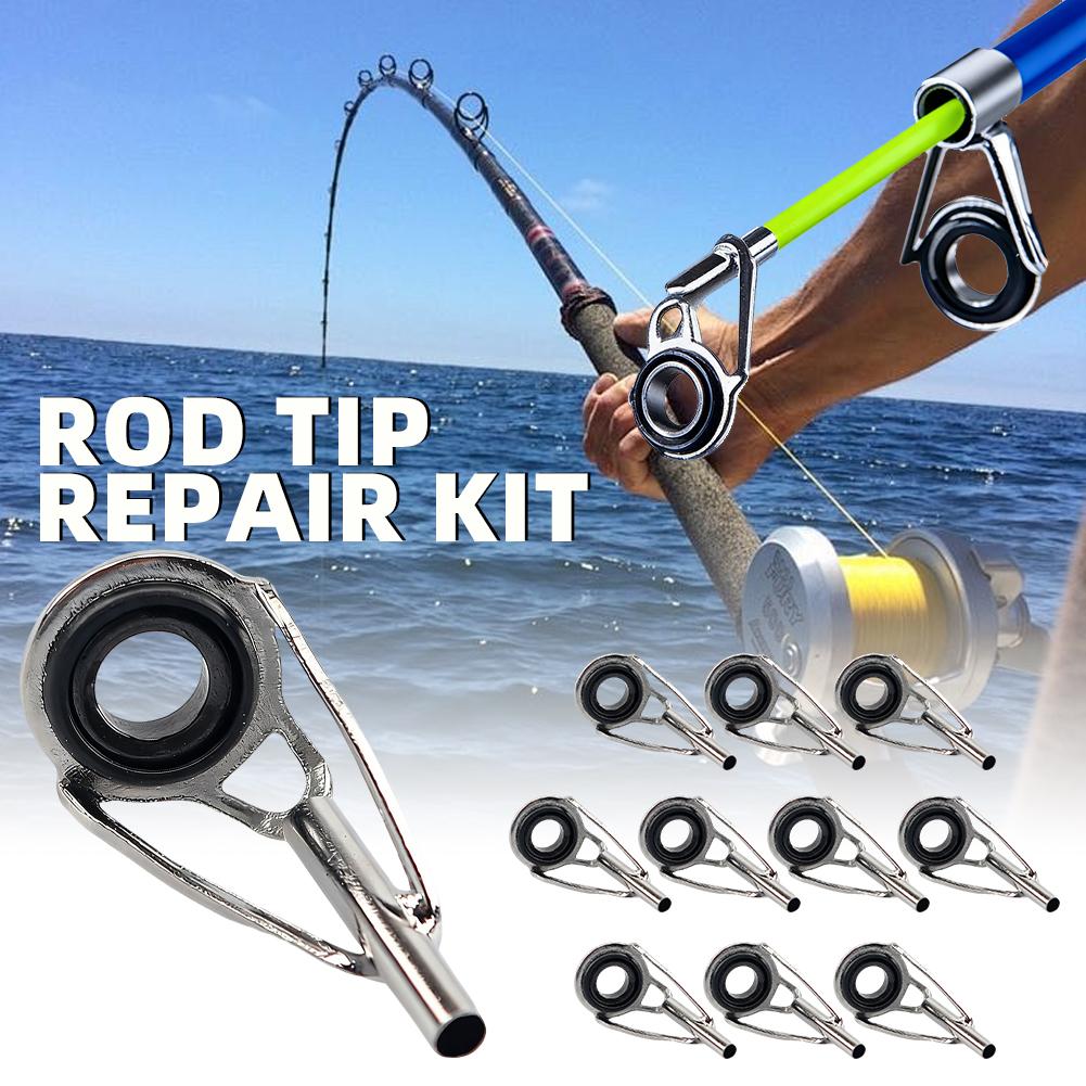 Rod Tip Repair Kit 10pcs Fishi - đánh giá và giá Fishing Rod Casting