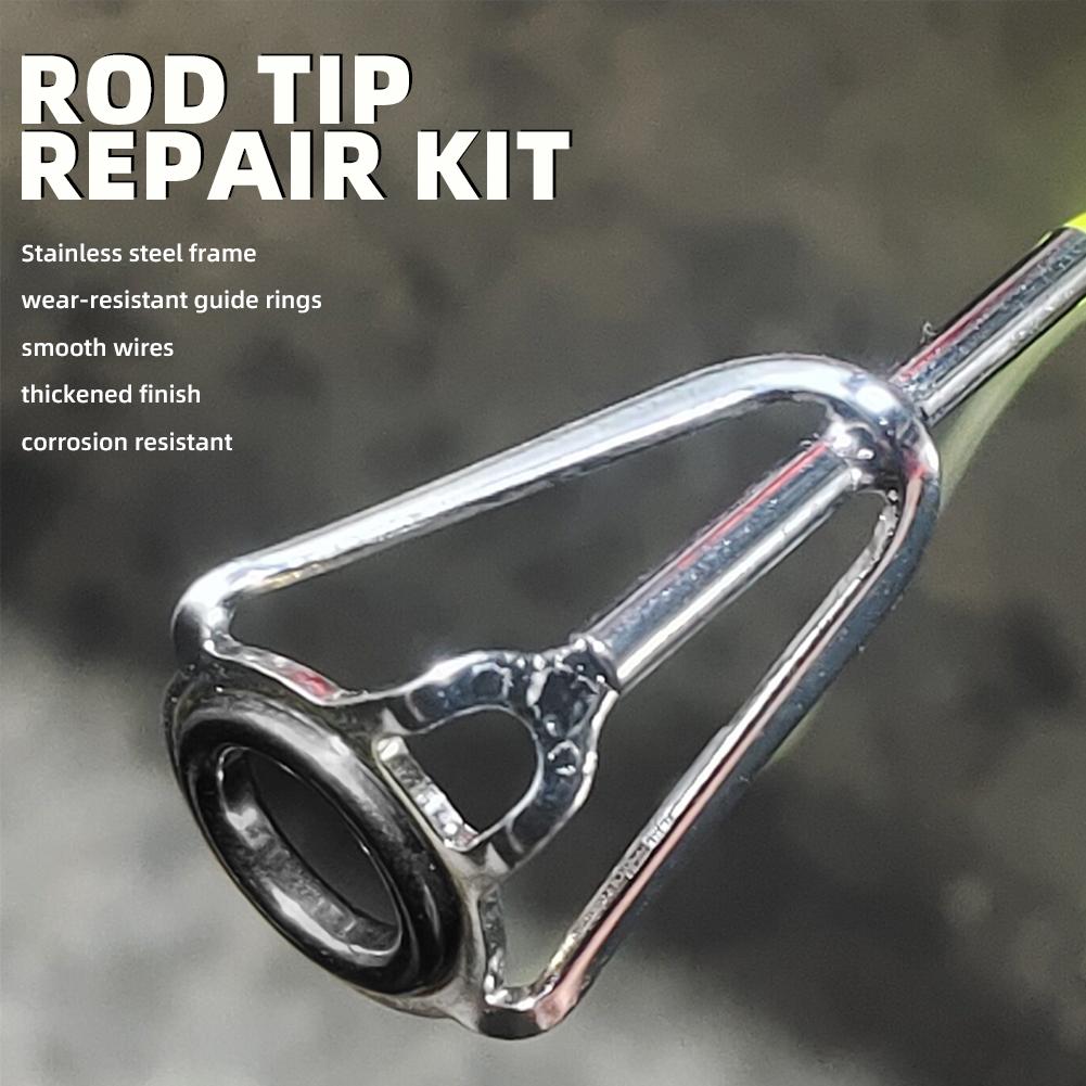 Rod Tip Repair Kit 10pcs Fishi - đánh giá và giá Fishing Rod Casting