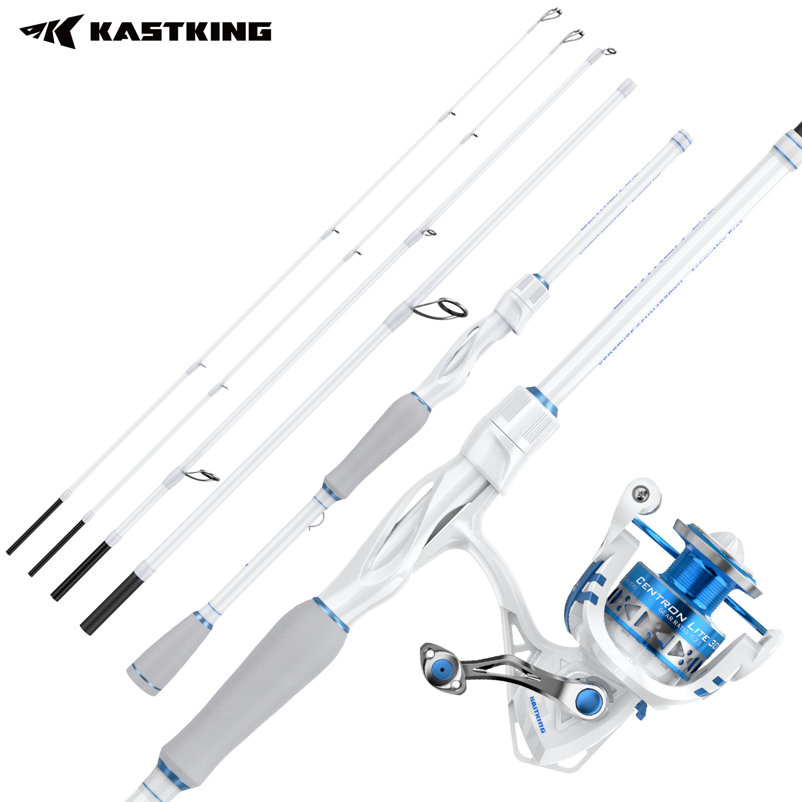 KastKing Centron Lite Travel S - đánh giá và giá Fishing Rod Combo