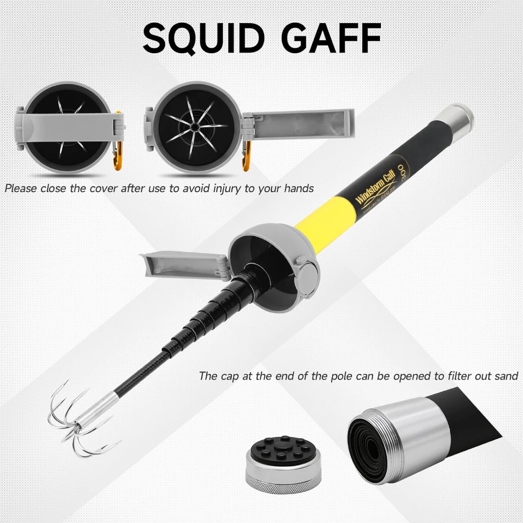 SANLIKE Fishing-Squid Gaff 3M/ - đánh giá và giá Fishing Rod Carbon Fiber