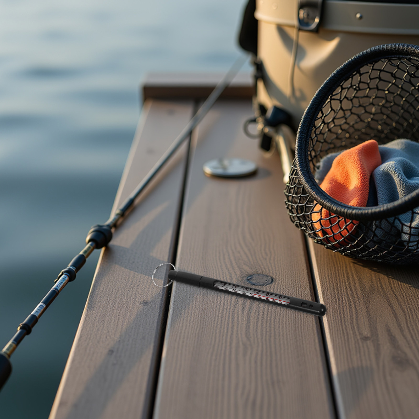 Fishing Water Thermometer ABS  - đánh giá và giá Fishing Rod Fly
