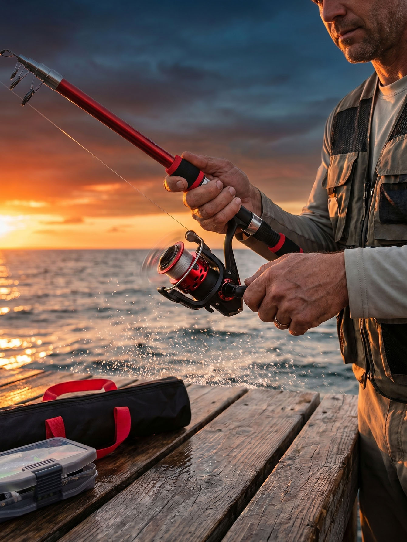 Fishing Rod Reel Combos Collap - đánh giá và giá Fishing Rod Combo