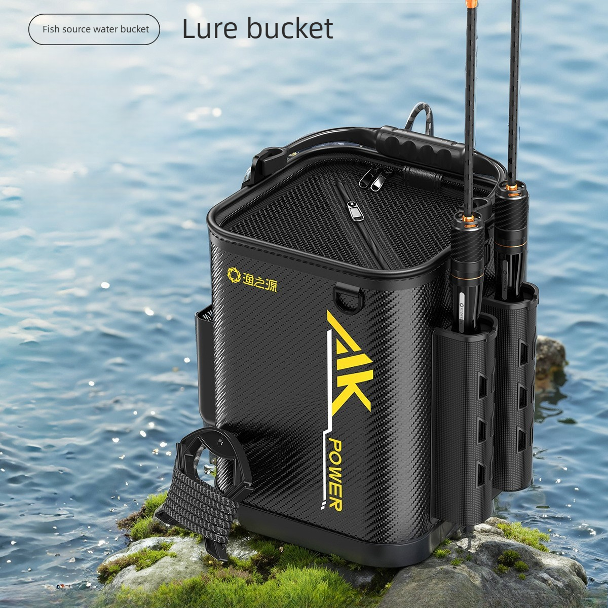 Multi-Functional Live Fish Buc - đánh giá và giá Fishing Rod Travel
