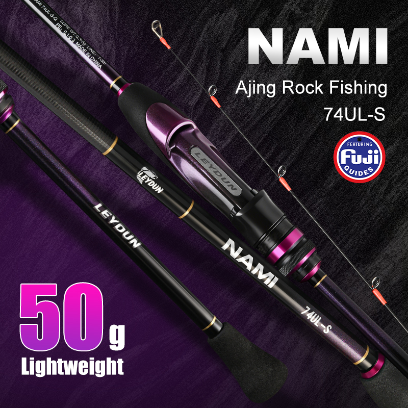 LEYDUN NAMI Ultralight Ajing R - đánh giá và giá Fishing Rod Surf