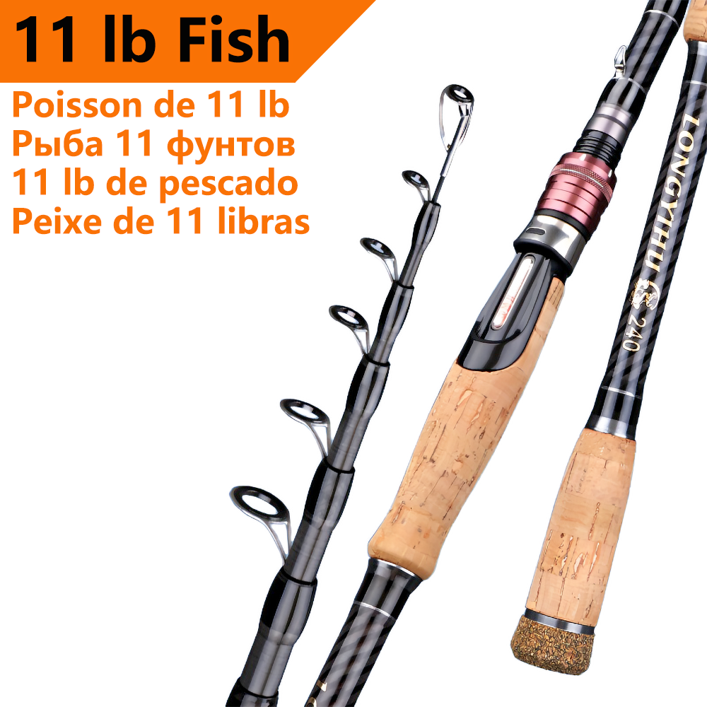 11 Pound Fishing Rod,Carbon Fi - đánh giá và giá Fishing Rod Surf