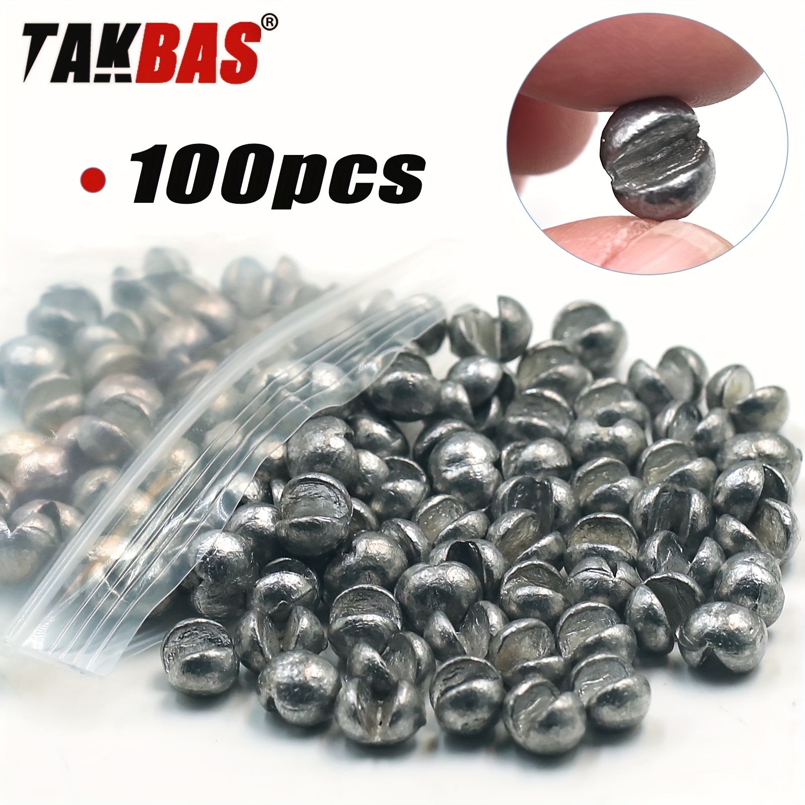 TAKBAS 100pcs Lead Fishing Wei - đánh giá và giá Fishing Rod Building Kit