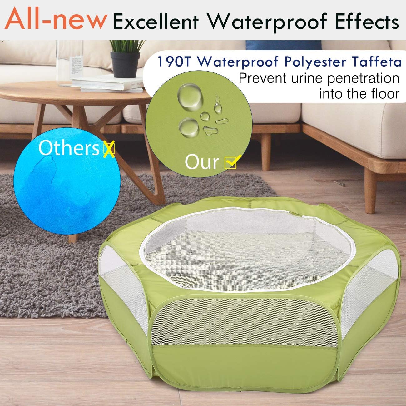 Pawaboo Small Animals Playpen  - đánh giá và giá Fishing Rod Travel